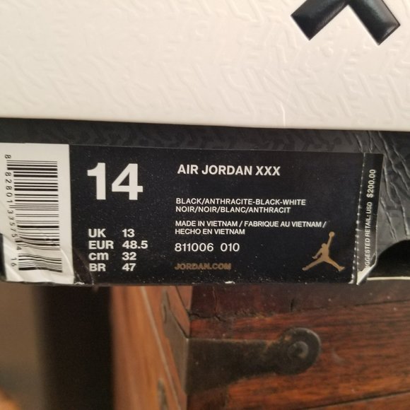 Jordan XXX Black Cat